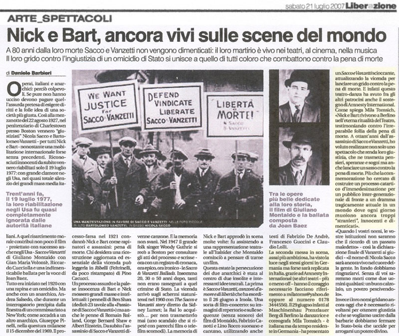 LIBERAZIONE